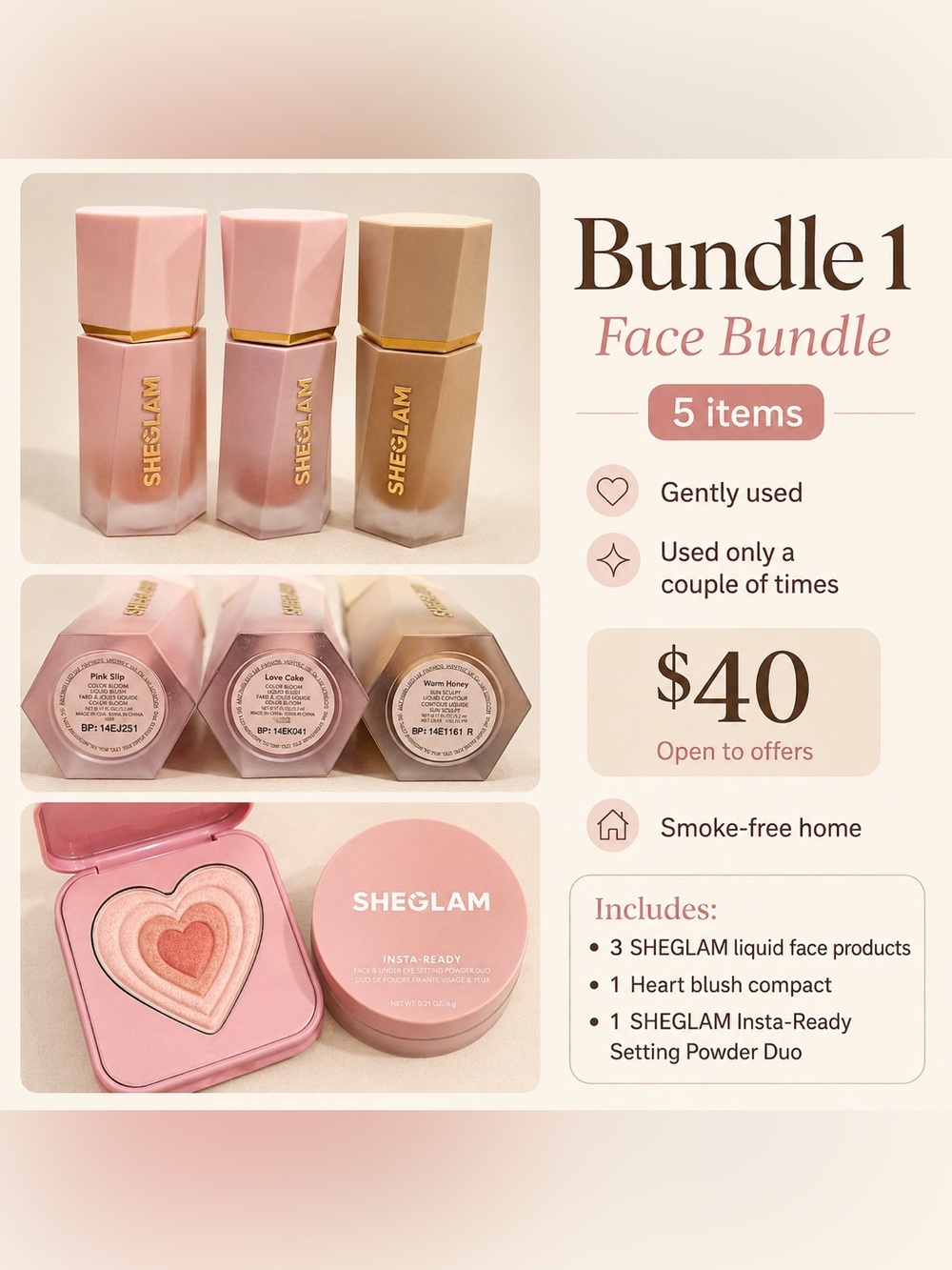 SheGlam Face Bundle